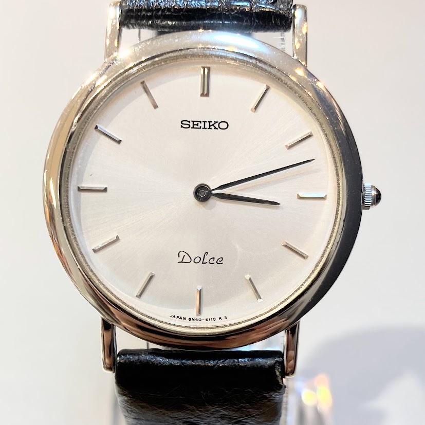 SEIKO　ドルチェ　18KT　腕時計