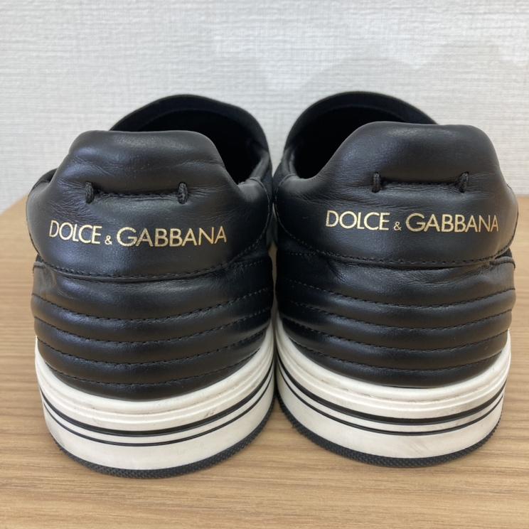 DOLCE & GABBANA　ベロアスリッポン