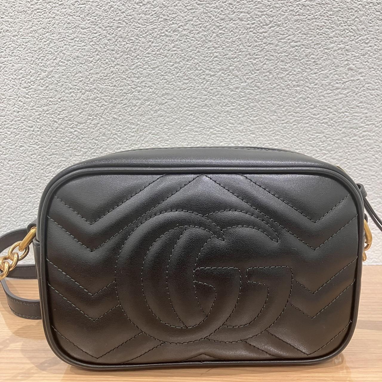 GUCCI　キルティングショルダーバッグ　448065 