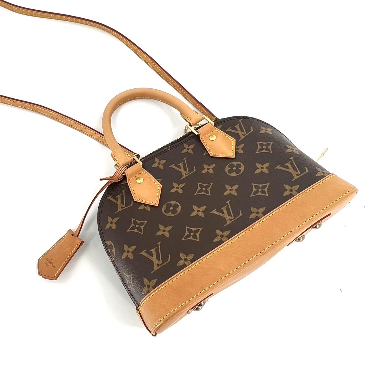 Louis Vuitton　ルイヴィトン　M53152　アルマBB　ショルダーバッグ　ハンドバッグ　ブラウン