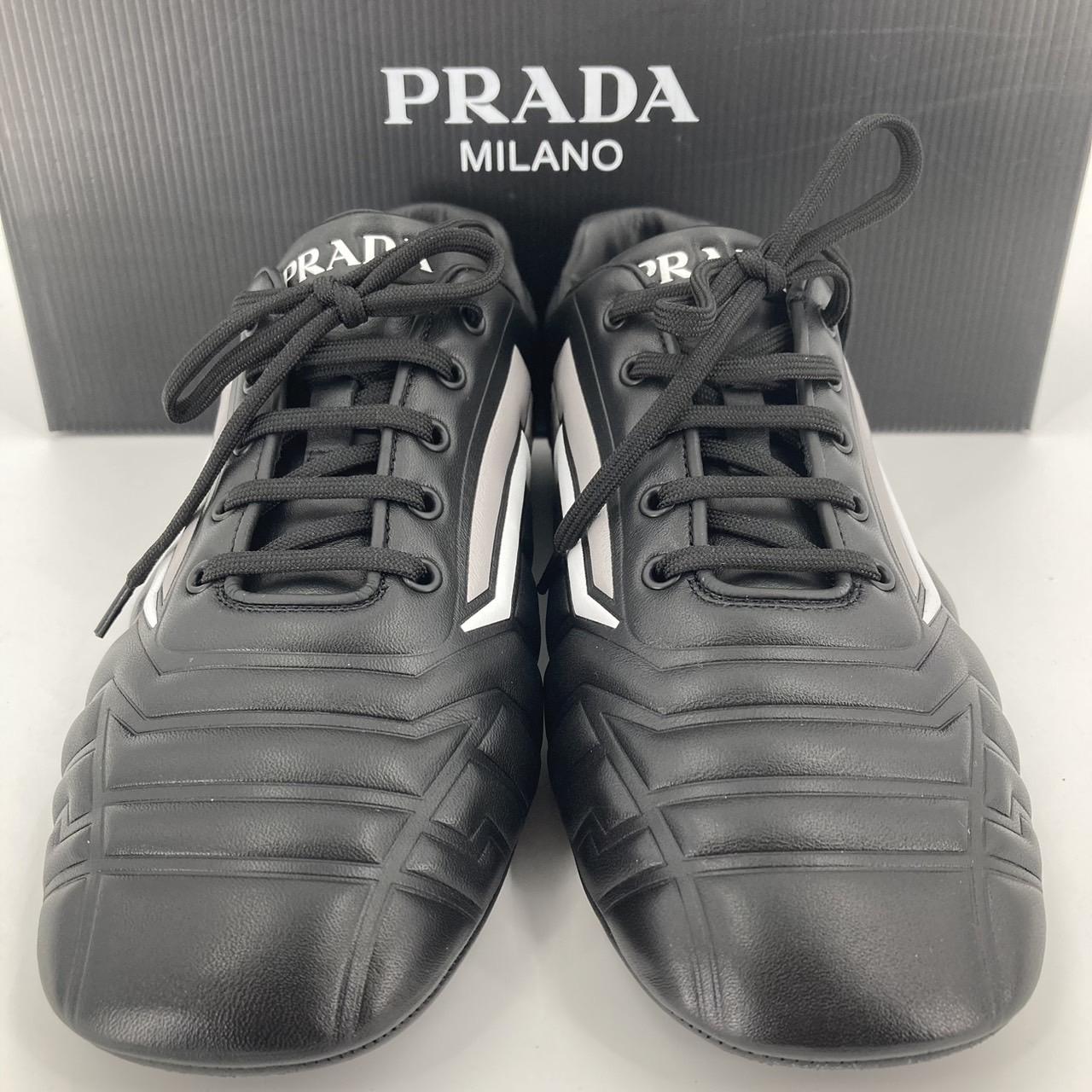 PRADA　プラダ　ローカットスニーカー　ブラック　25cm