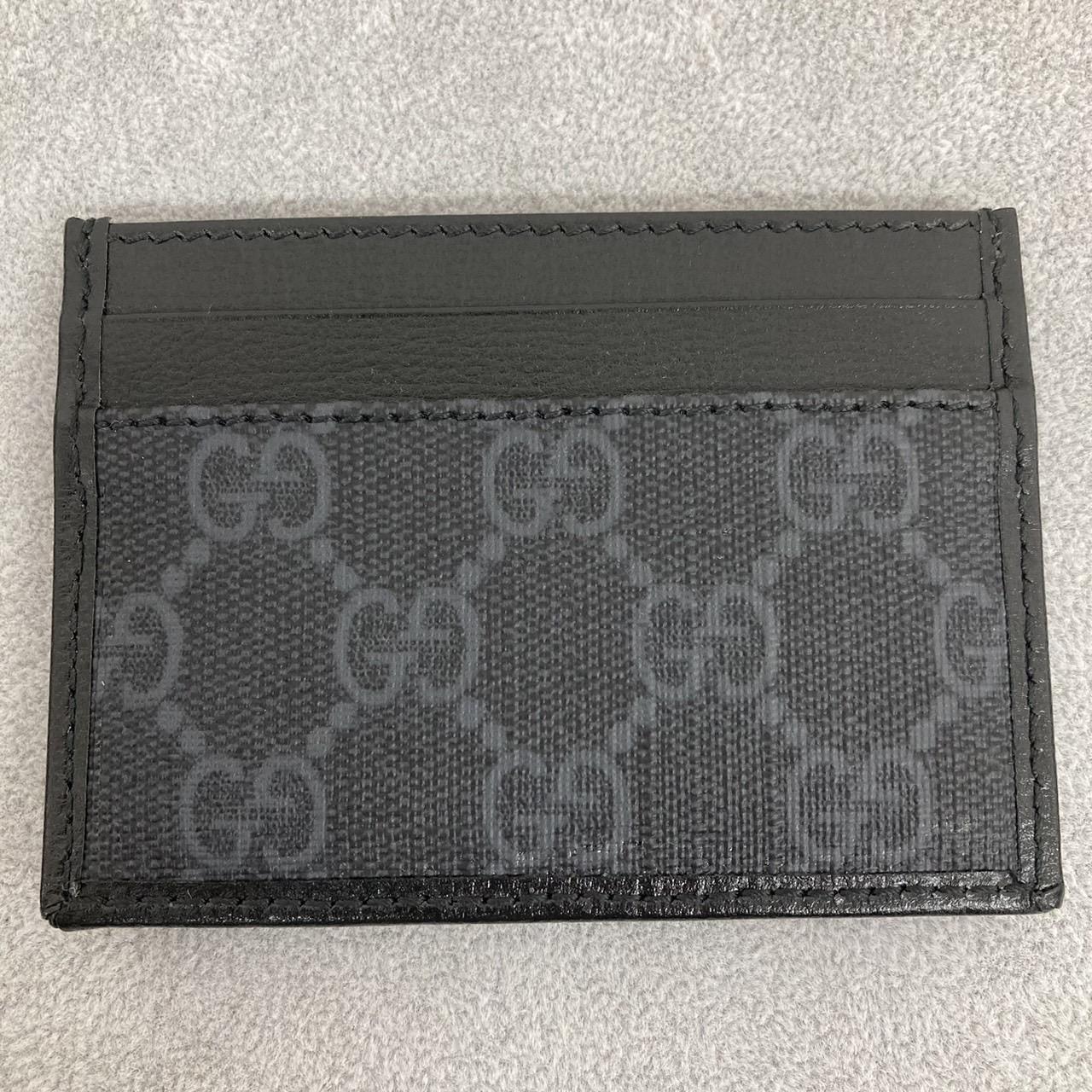 GUCCI　グッチ　673002　カードケース　ブラック