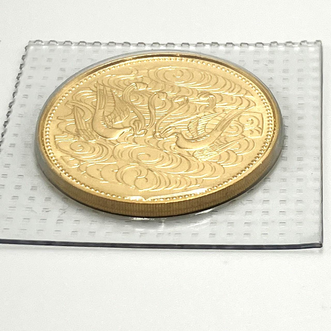 天皇陛下御在位60年記念 10万円プルーフ金貨 20g