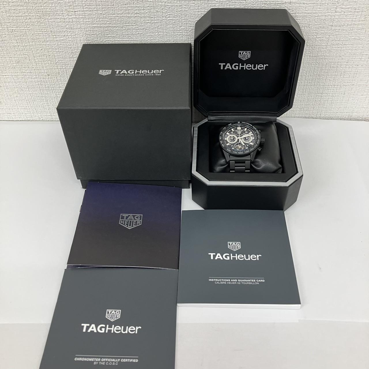 タグ・ホイヤー カレラ キャリバー ホイヤー02T トゥールビヨン CAR5A90
