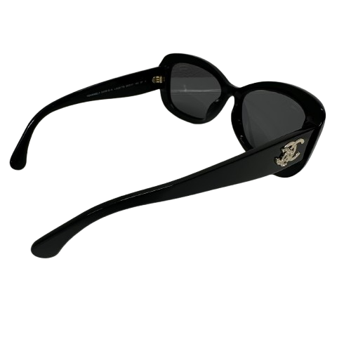 CHANEL シャネル 5468-B-A c.622/T8 ココマーク ラインストーン サングラス