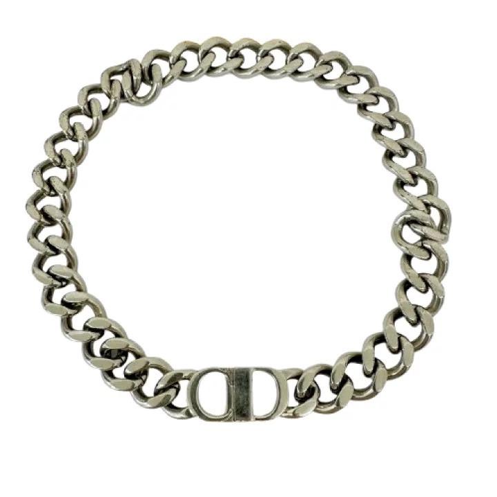 DIOR ディオール CD ICON チェーンリンクネックレス