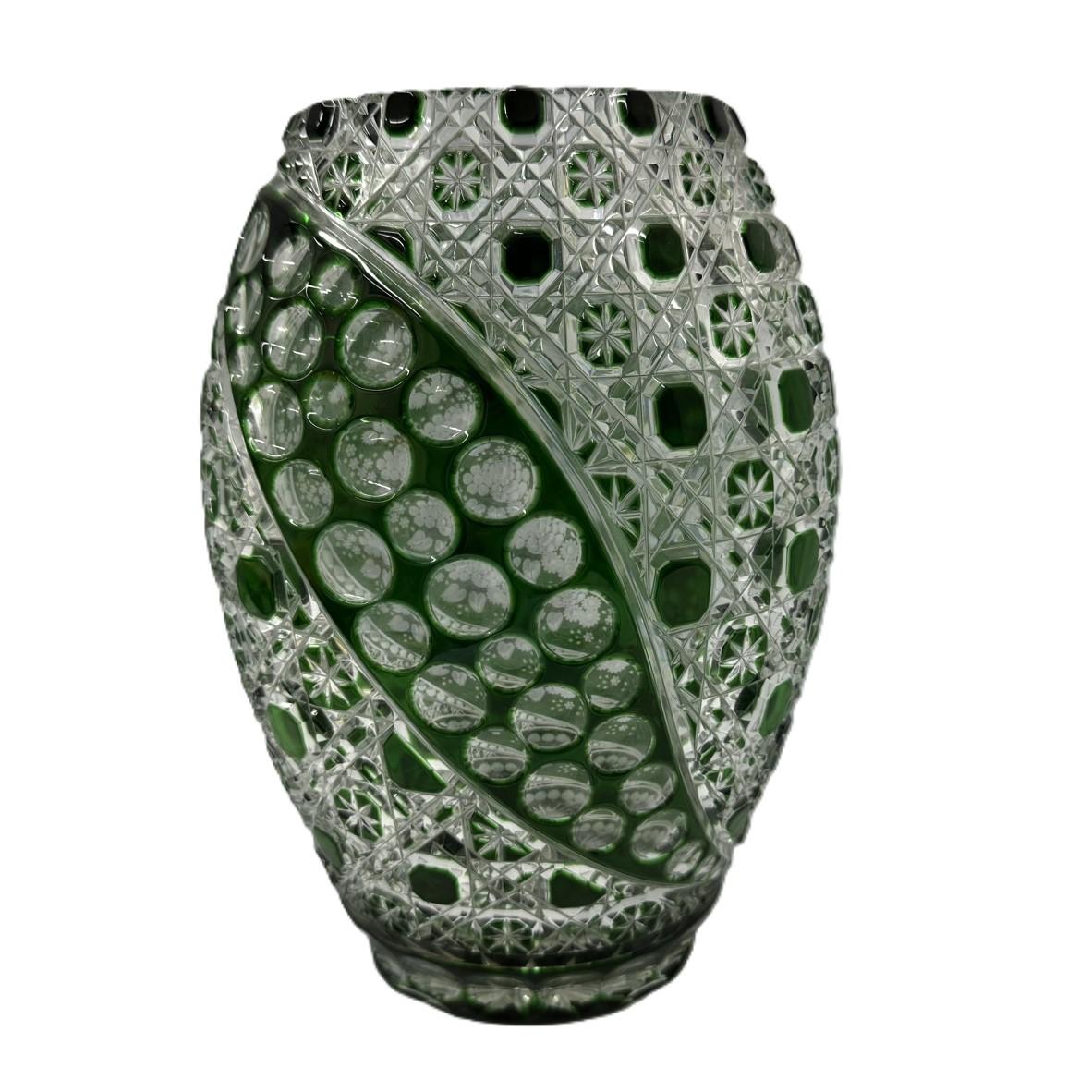 MEISSEN crystal vase マイセン クリスタル ミスティック フラワー 花瓶