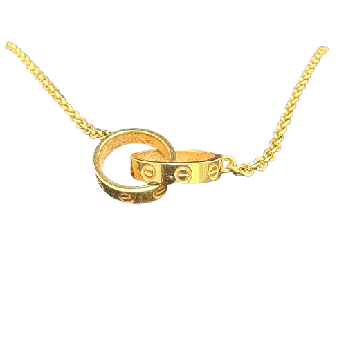 Cartier カルティエ ベビーラブ ネックレス K18PG