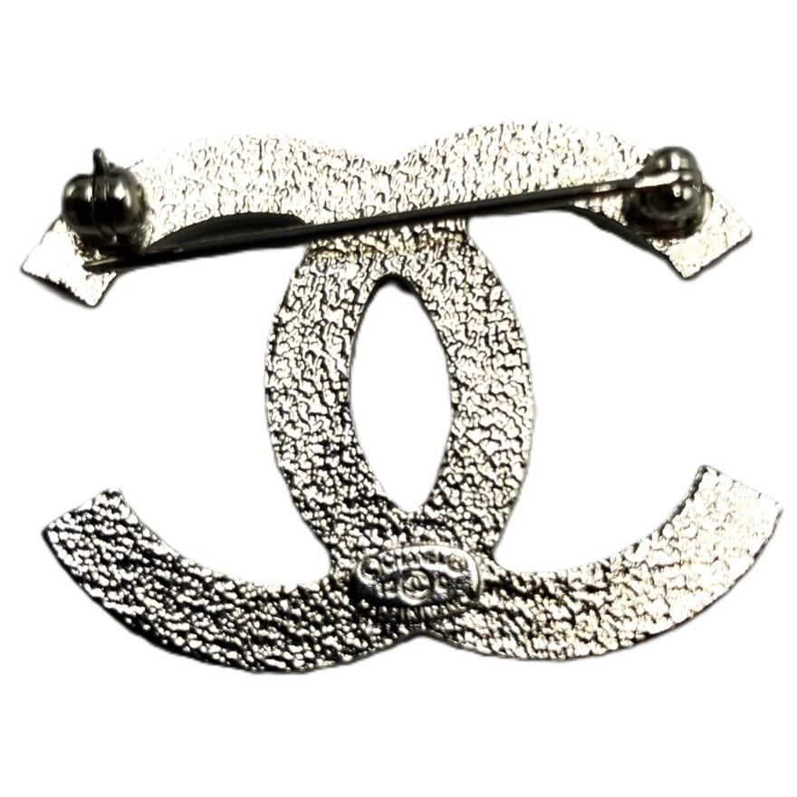 CHANEL シャネル ココマーク ラインストーン ブローチ