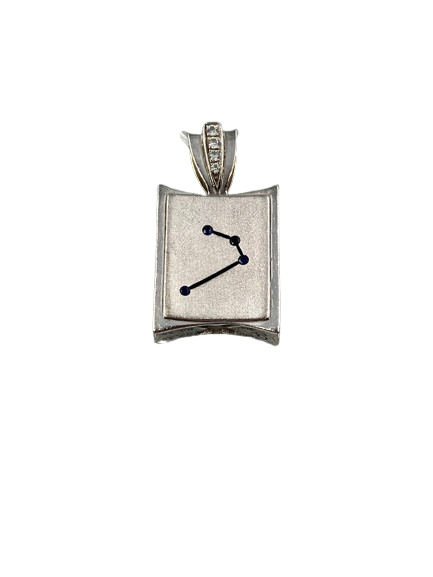 YUKIZAKI K18WG トップ 牡羊座 アリエス ホロスコープ