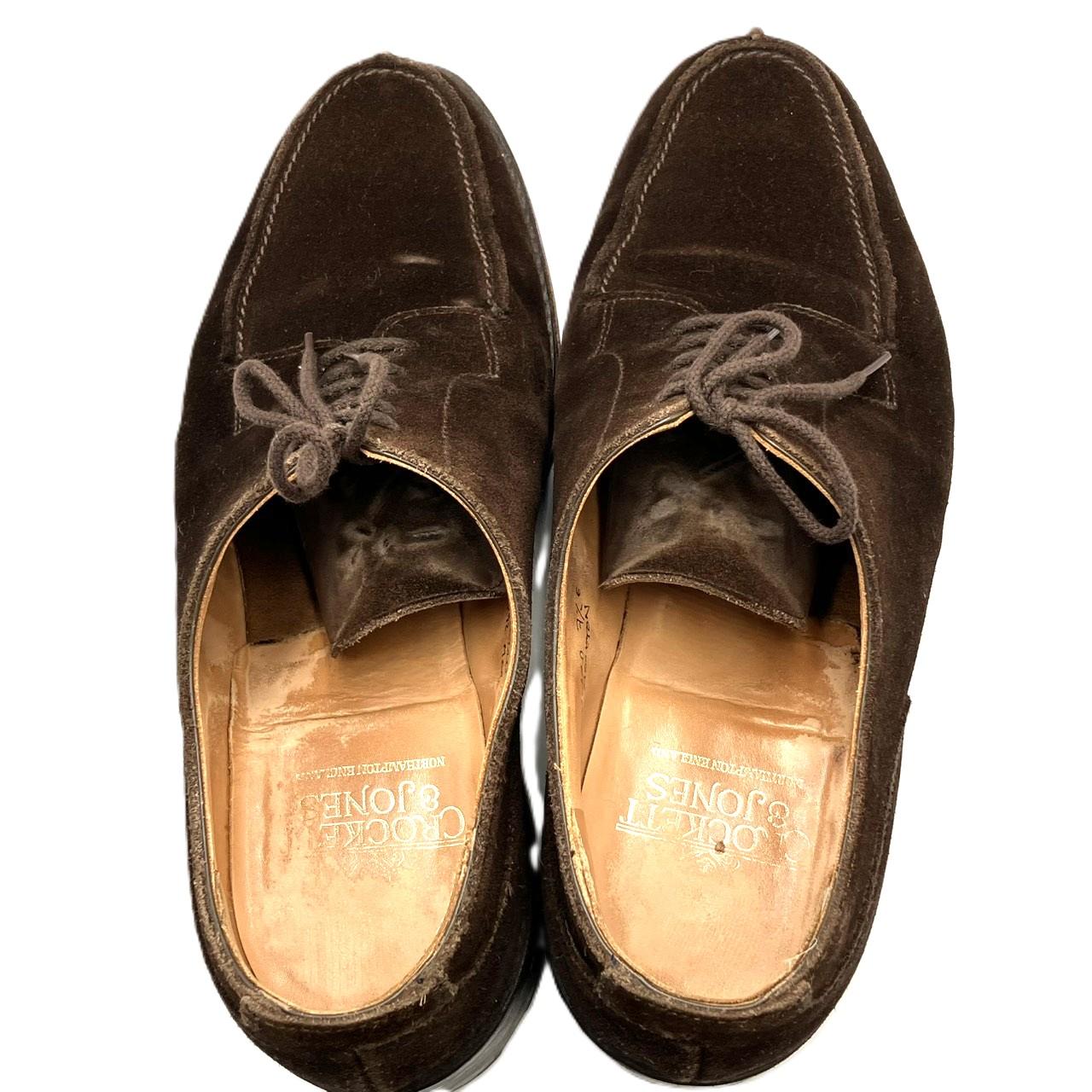 クロケット＆ジョーンズ モールトンスエード 9262-3095-42 Uチップシューズ