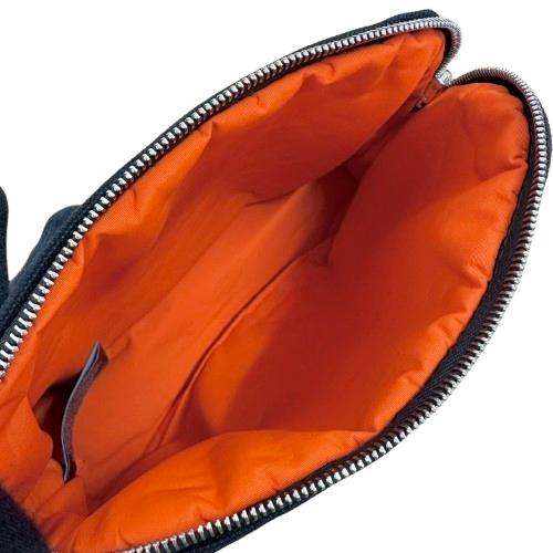 HERMES エルメス ボリード ポーチミニ ノワール キャンバス