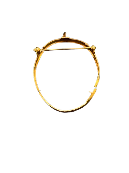 K18　カメオ枠　4.61g