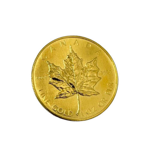 カナダ メイプルリーフ金貨 1オンス 2枚
