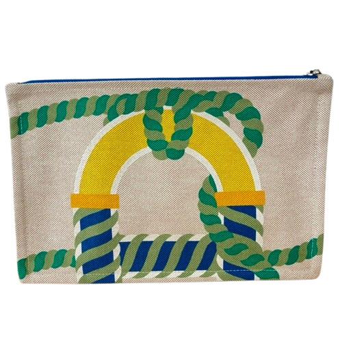 HERMES エルメス ヨッティングGM フラットポーチ