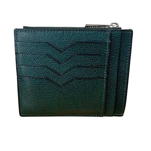 Valextra ヴァレクストラ レザー ジップコイン ウォレット カードケース