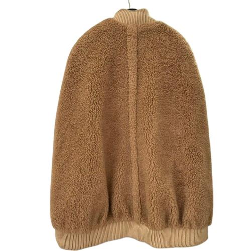 Max Mara マックスマーラ テディベア ケープ キャメル ボアコート