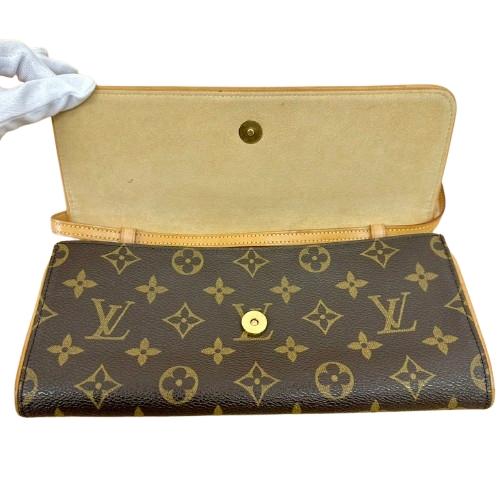 Louis Vuitton ルイヴィトン モノグラム ポシェットツインGM M51852