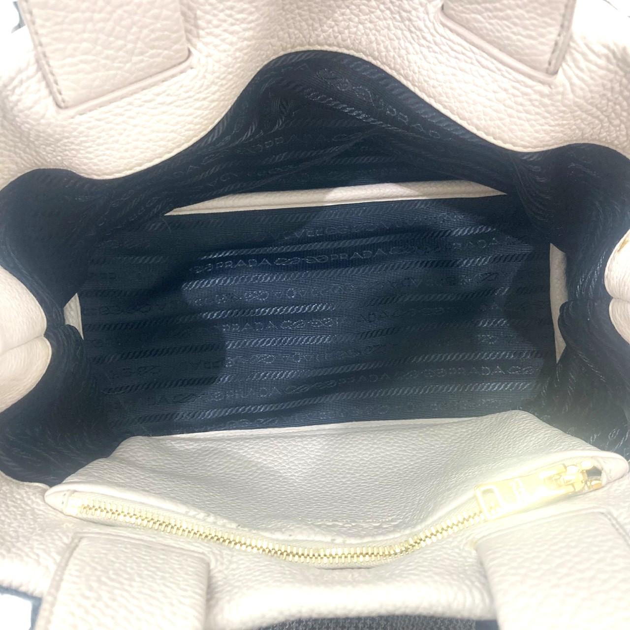 プラダ ハンドバッグ パンチングロゴ トート スモール 1BG390