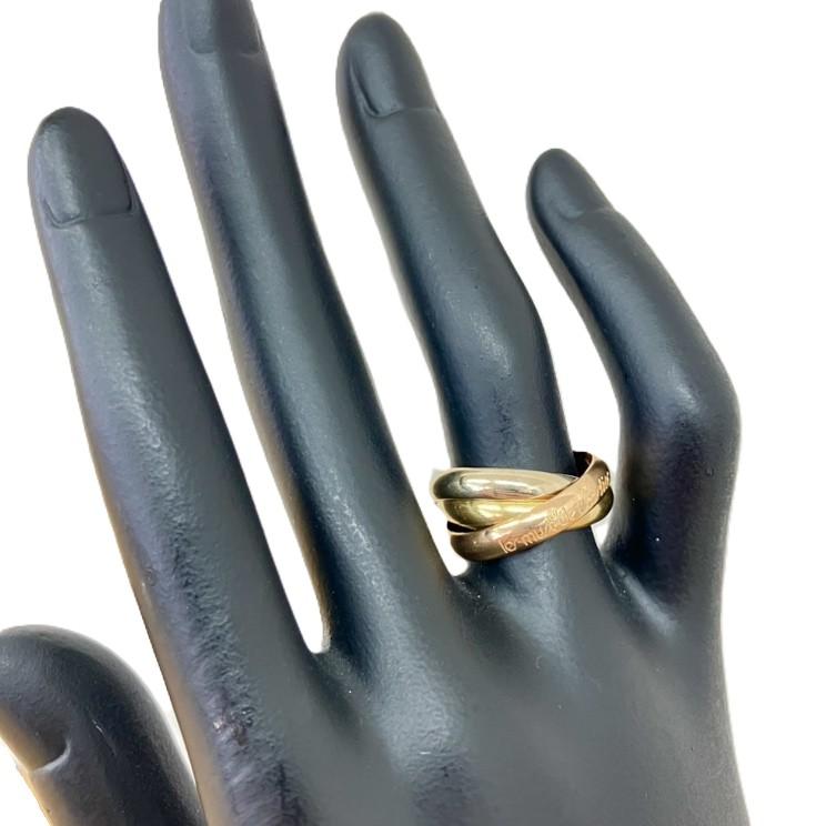 Cartier カルティエ トリニティ リング 750 8.01g 11号