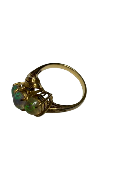 K18石付リング 3.31g