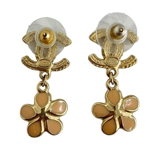 CHANEL シャネル A18 フラワーピアス