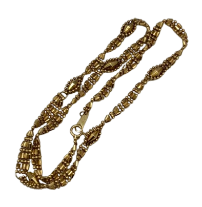 K18デザインネックレス