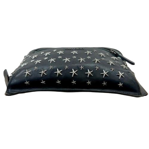 JIMMY CHOO ジミーチュウ スタースタッズ レザー ボディバッグ