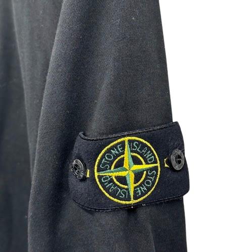 TONE ISLANDのブラックカラーのクルーネックスウェットシャツ