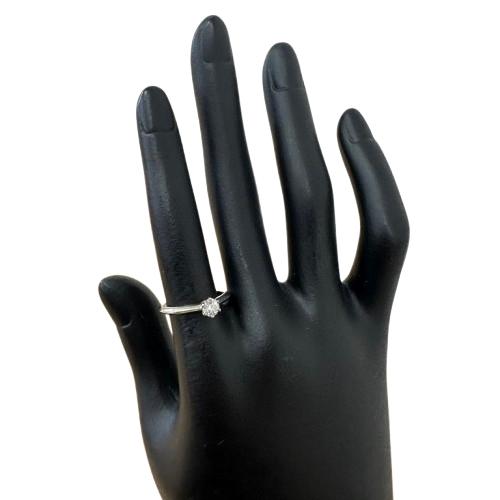TIFFANY ティファニー ソリティアリング Pt950 ダイヤモンド 0.29ct