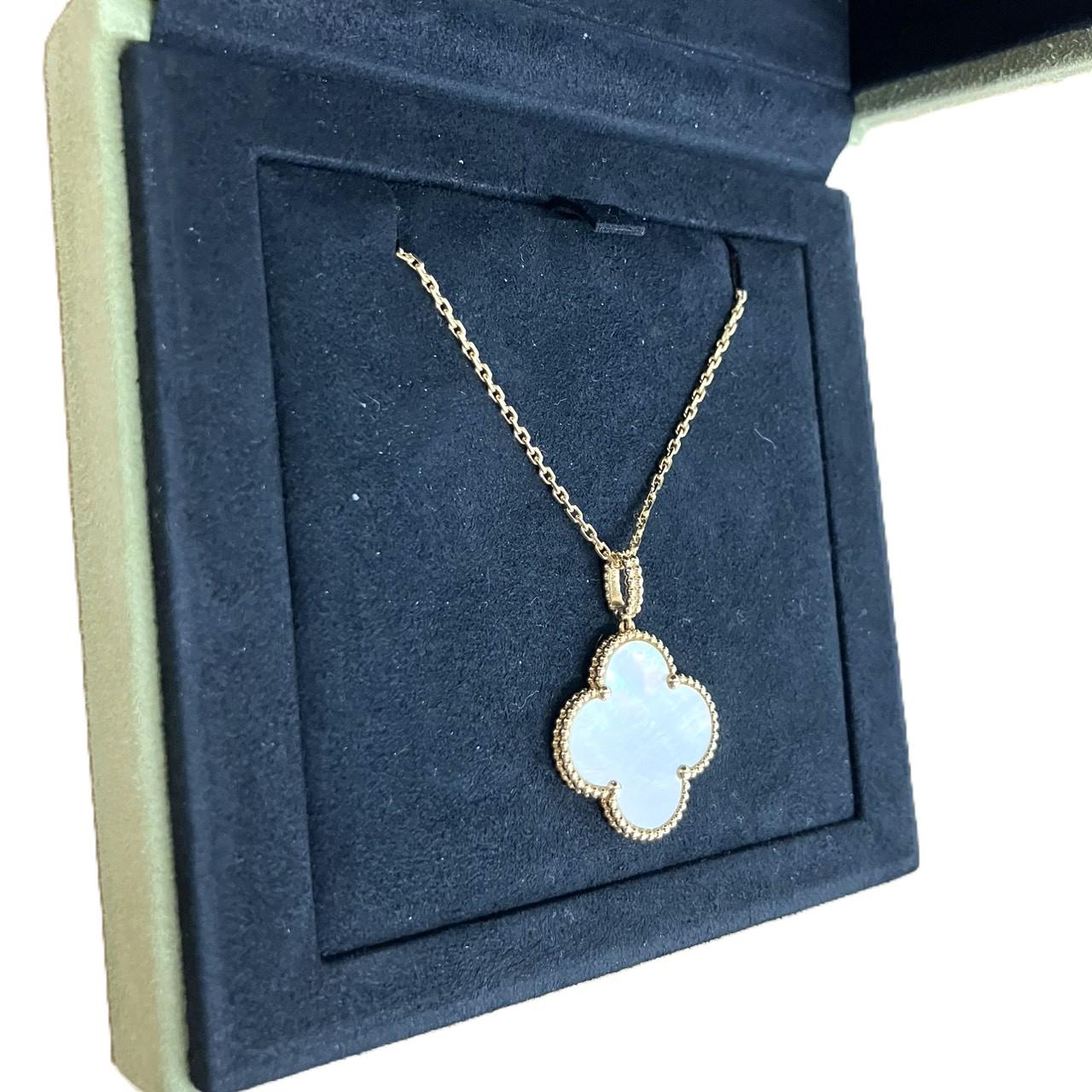 Van Cleef & Arpels K18 マジックアルハンブラ ロング ネックレス