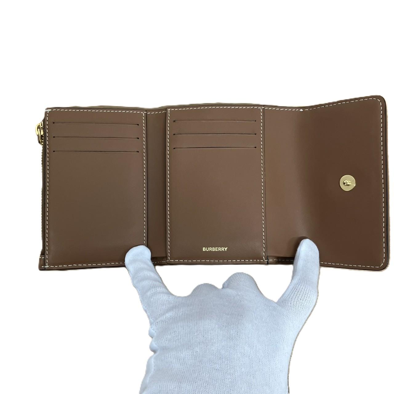 バーバリー ノバチェック 三つ折り財布
