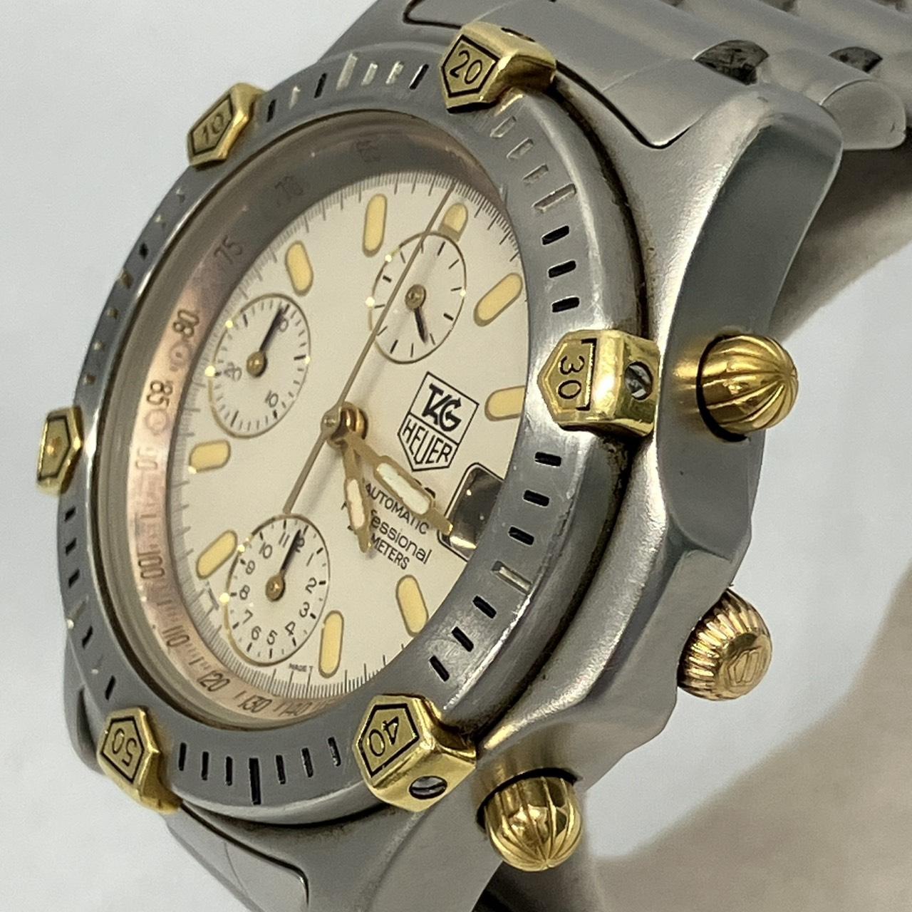 TAG Heuer タグホイヤー 165.806 2000シリーズ クロノグラフ シルバー 自動巻き 腕時計