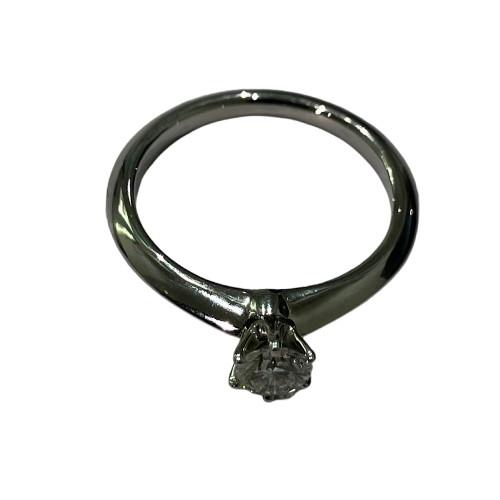 ティファニー ソリティア　Pt950 0.26ct　リング