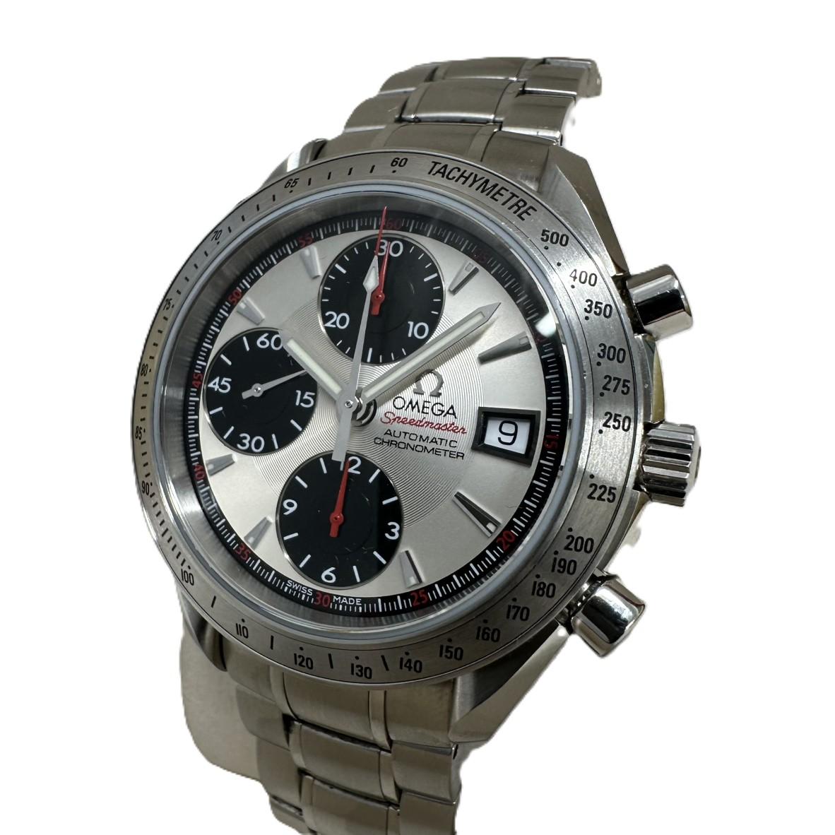 OMEGA オメガ スピードマスター デイト 3211.31 クロノグラフ 自動巻き クロノメーター メンズ 腕時計
