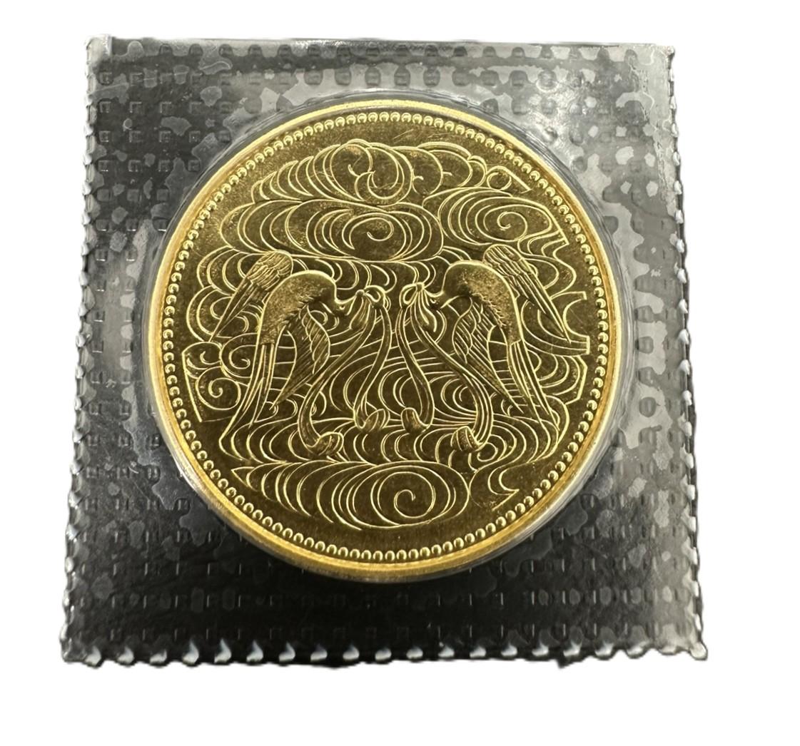 K24 天皇陛下御在位60年記念 10万円金貨 昭和61年 ゴールド 純金 重量約20g 記念硬貨 記念貨幣