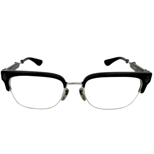 Chrome Hearts クロムハーツ EVAGILIST エヴァジリスト アイウェア メガネ 度あり ブラック