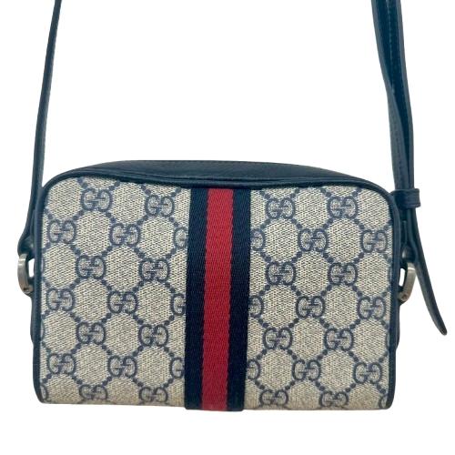 GUCCI グッチ オフィディア ショルダーバッグ 517350 GGスプリーム キャンバス ネイビー レディース