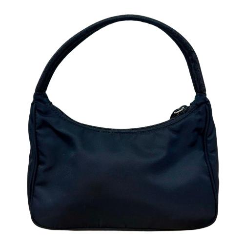 PRADA プラダ TESSUTO NYLON ミニホーボーバッグ MV515 ナイロン ブラック