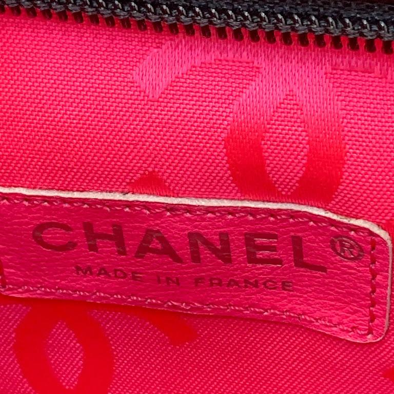 CHANEL　カンボンライン　フリンジショルダーバック　ラムスキン　9番台