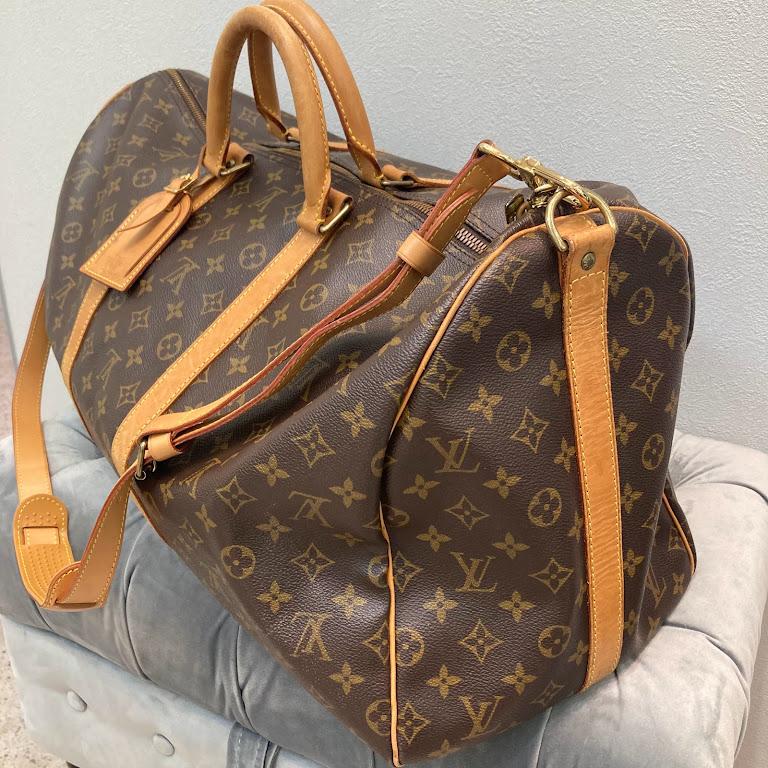 LOUIS VUITTON ルイヴィトンモノグラム キ ーポルバンドリエール55 M41414 